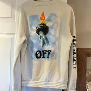 OFF WHITE main label sweatshirt